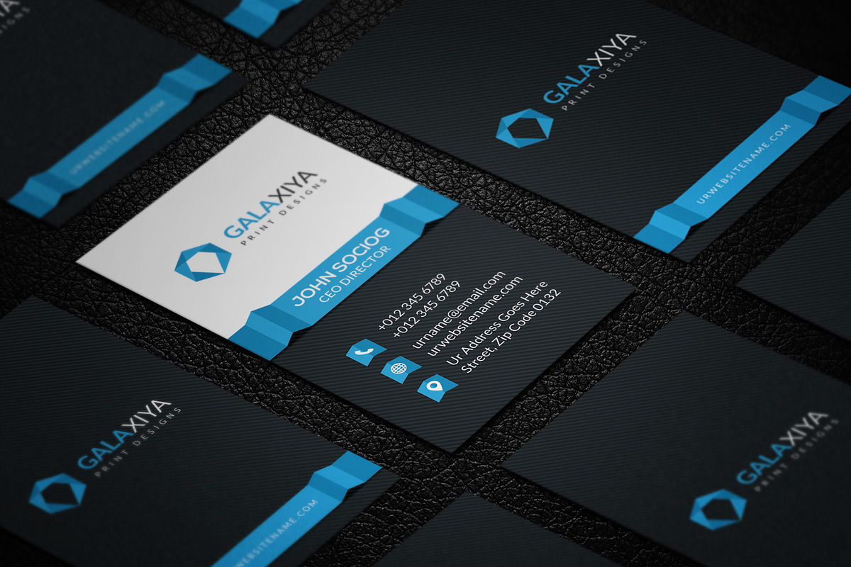 Creative Vertical Business Cards, a Business Card Template by Galaxiya (Photo 5 of 8)
