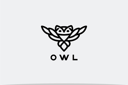 Owl Logo Template