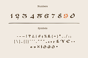 Valerius Elegant Blackletter Script, a Blackletter Font by kaer_shop (Thumbnail 10 of 13)