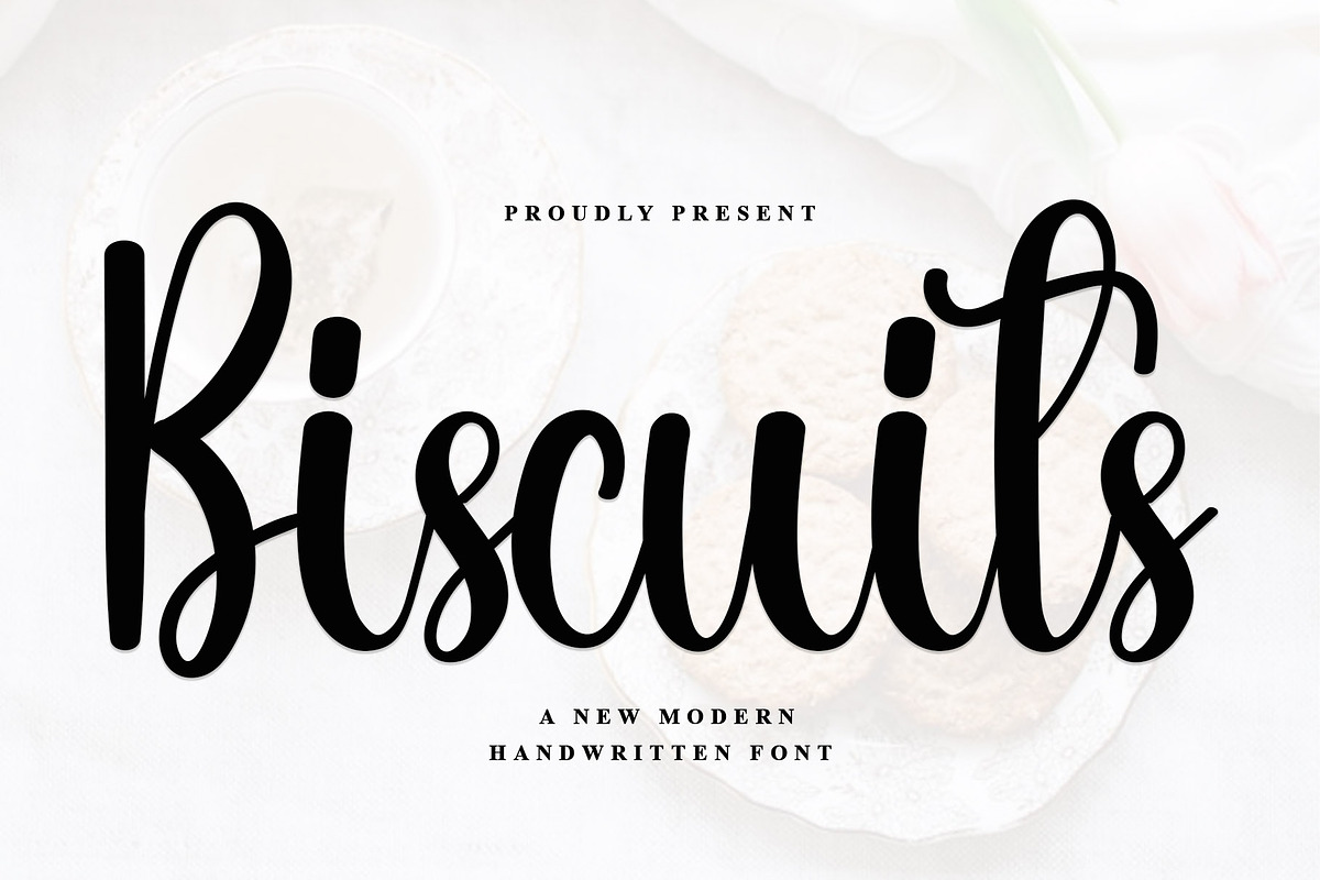 Biscuits, a Handwritten Font by FreshTypeINK (Photo 1 of 7)