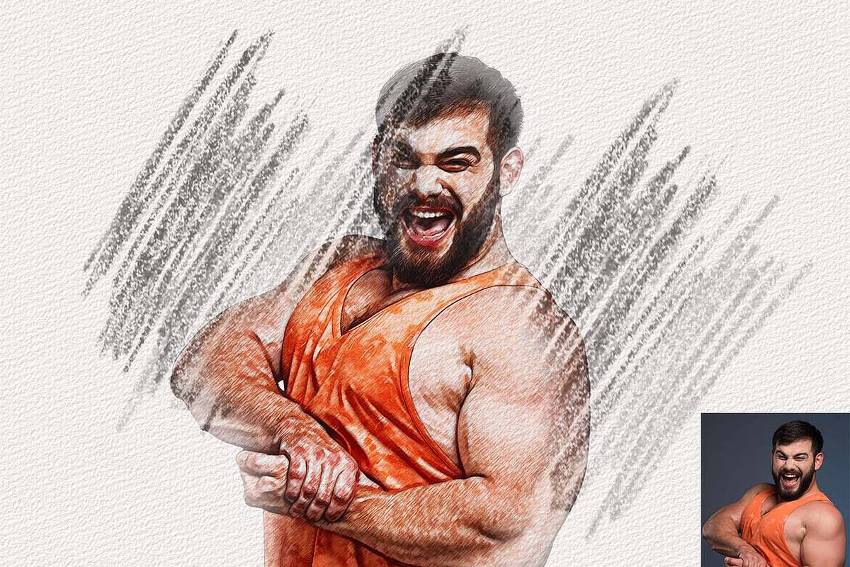 Artistic FX Master Photoshop Action, an Action Add-On by Studio Retouch (Photo 3 of 37)