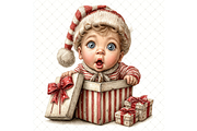 Winter Baby Clipart JPG, a Seasonal Illustration by Memories By Lea (Thumbnail 11 of 20)