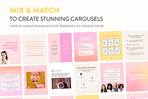 Coach Carousel Post Instagram Kit