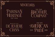 Sale! : NEVOCLARA - Modern Vintage, a Serif Font by MLKWSN (Thumbnail 5 of 10)