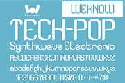 Visual Rhythm font, a Font by weknow (Thumbnail 3 of 8)