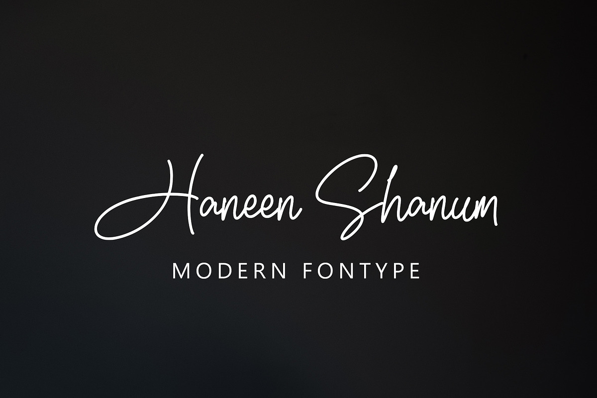 Waren Yousef, a Handwritten Font by HaKi Studio (Photo 3 of 5)