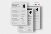 Professional CV Resume, a Resume Template by Faiz zakharia (Thumbnail 1 of 7)