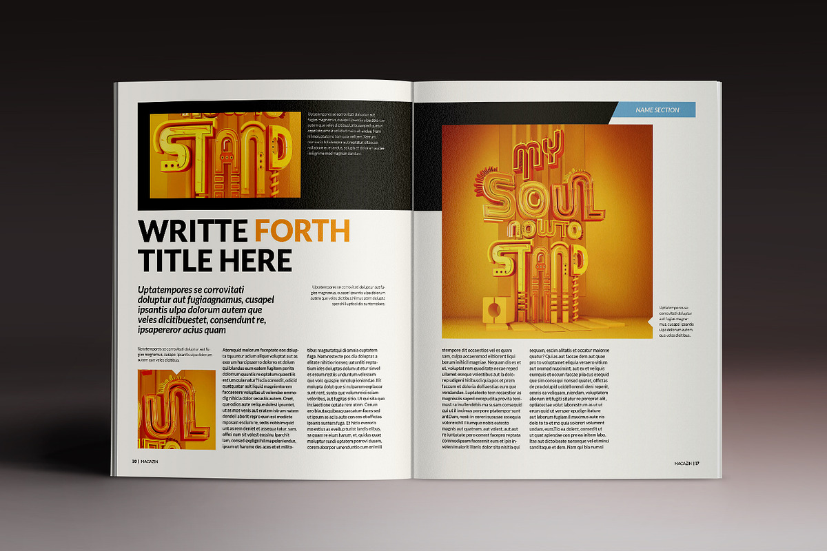 Macazin MGZ, a Magazine Template by Luuqas Design (Photo 7 of 15)