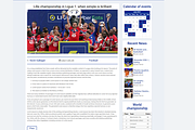 Sports News Website Template, a Websites & App Template by Ordasoft (Thumbnail 3 of 3)