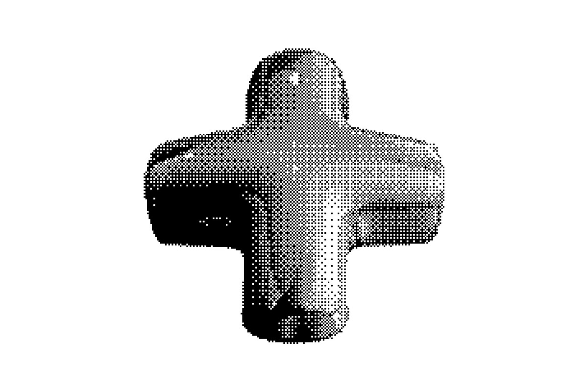Dithering Bitmap Vector Shapes, an Object Graphic by pixelbuddha.net