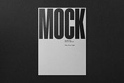 Poster Mockup / Letterhead Mockup, a Product Mockup by MockMock Mockups (Thumbnail 1 of 4)