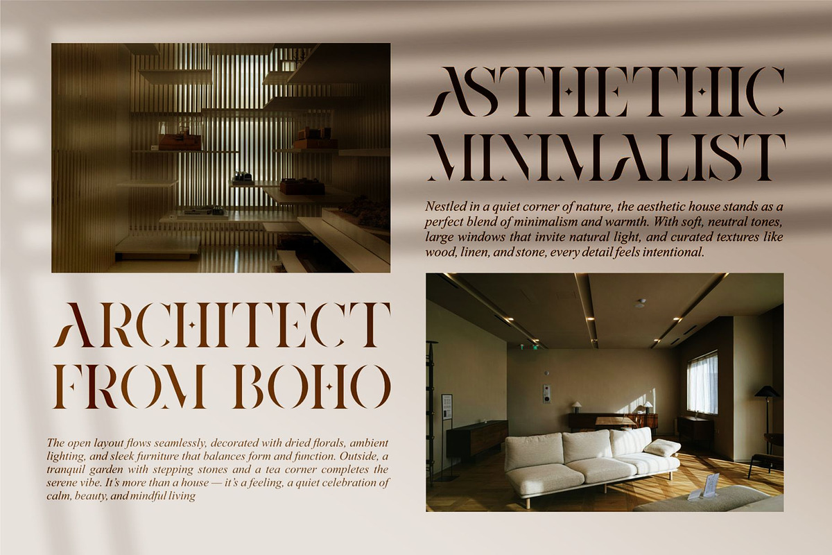 Kasero || Stencil Serif Font, a Serif Font by Idea Studio (Photo 9 of 10)