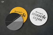 Circular Coaster Mockup, a Product Mockup by Denny's Mock-ups (Thumbnail 2 of 9)