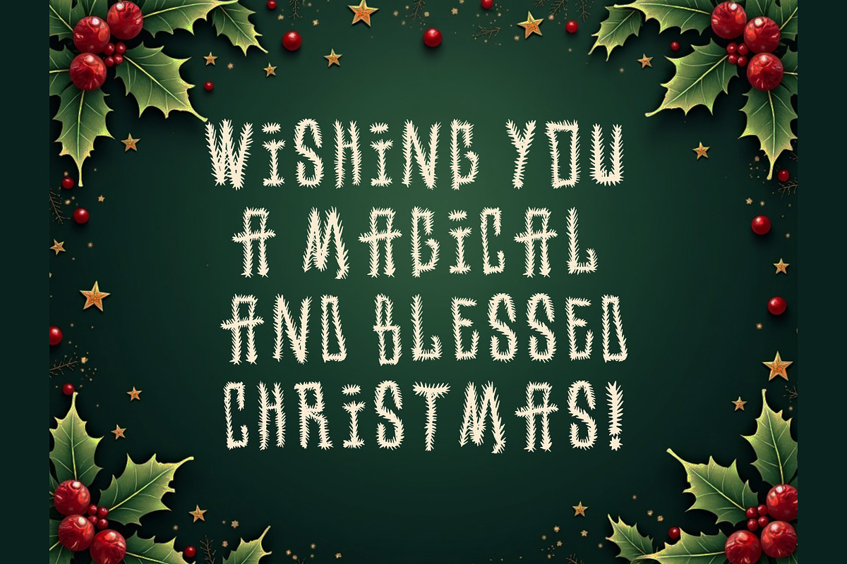 Merry Christmas TTF Font, a Handwritten Font by SketchArtStudio (Photo 3 of 4)