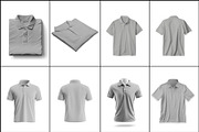 Polo Shirt Mockup, a Shirt Mockup by GraphicsPixel (Thumbnail 2 of 10)