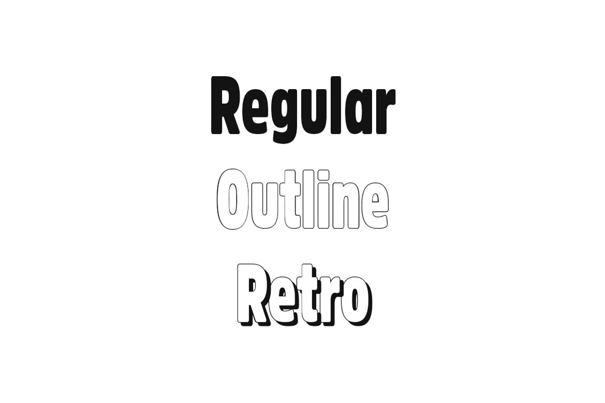 Fritz - Unique Display Typeface preview 3