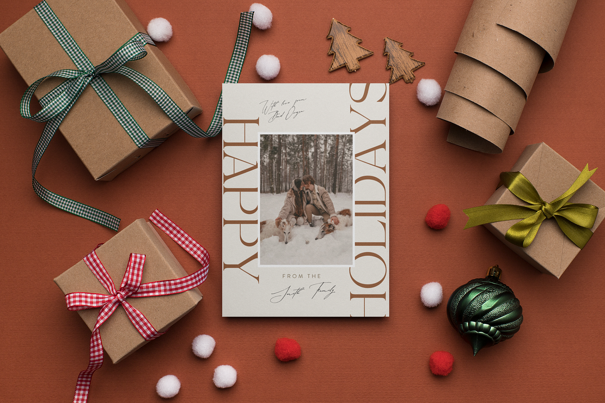 Holiday Card Templates | Canva, a Templates & Theme by Kellie Lynn Media (Photo 4 of 7)