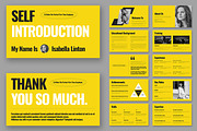 Self Introduction Presentation, a Presentation Template by ContestDesign (Thumbnail 1 of 6)