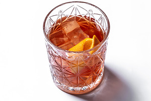 Old Fashioned Cocktail with Orange Peel, a Food & Drink Photo by etorres69
