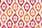 Ikat Diamond Seamless Vector Pattern, a Pattern Graphic by NayaChu (Thumbnail 3 of 7)