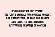 Bersa - Varsity Font, a Slab Serif Font by Iqsiart Studio (Thumbnail 5 of 6)