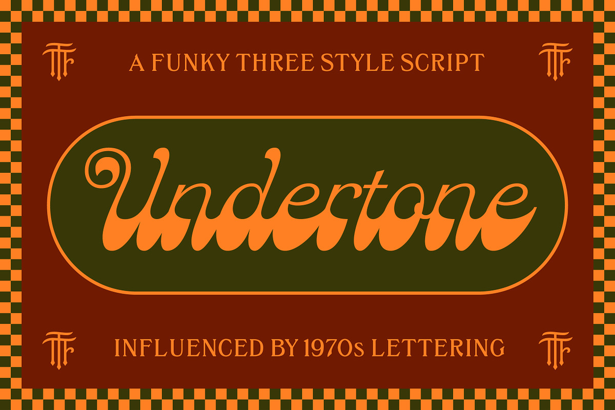 Undertone - Variable Script Font, a Script Font by The Type Fella (Photo 1 of 7)