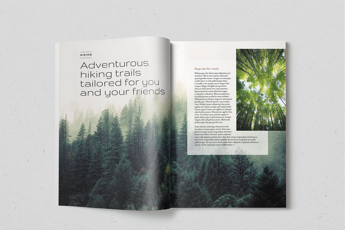 KAMPER - Travel Magazine, a Magazine Template by SonaGeciova (Photo 9 of 17)