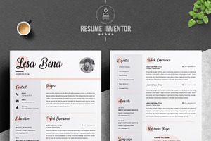 Resume / CV Template & Cover Letter