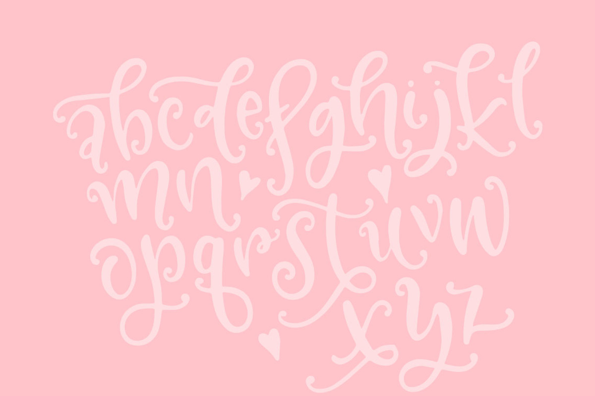 Faraway SVG Alphabet preview 3