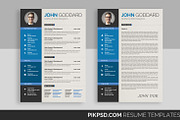 Ready 3-Piece Resume/CV Set, a Resume Template by graphicforest (Thumbnail 1 of 7)