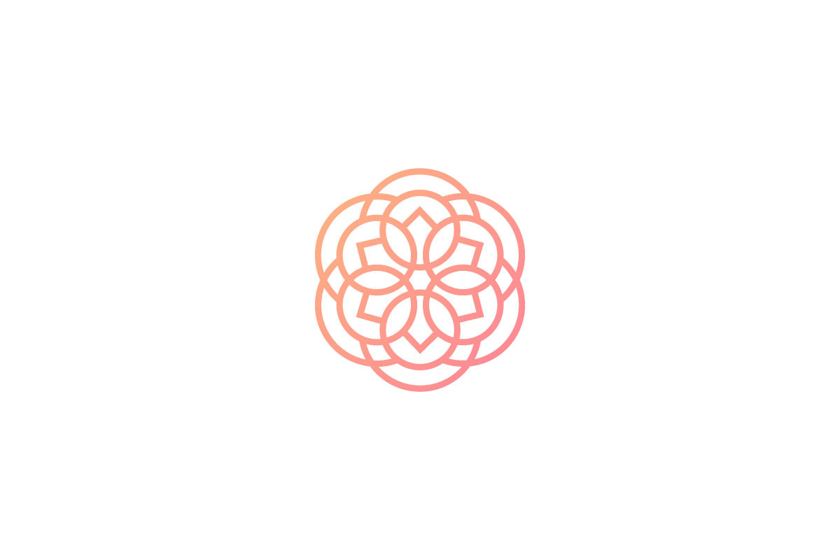 Geometric Floral Mandala Logo Design! preview 6