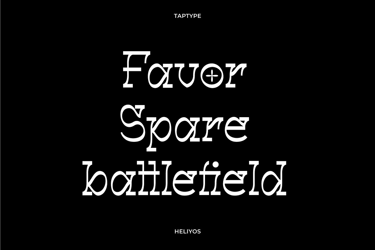 Heliyos - Slab Serif Display Font, a Slab Serif Font by Vesvocrea (Photo 5 of 13)