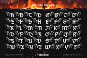 Burst Hydra Font, a Blackletter Font by alit design (Thumbnail 11 of 17)