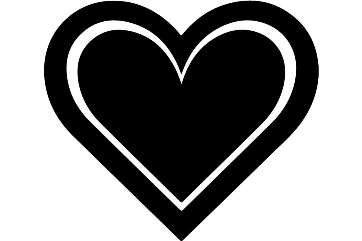 Heart Shape Silhouette, an Object Graphic by Creativeshirt (Photo 12 of 19)