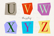 Alphabet clipart, an Illustration by Thursdaypaper (Thumbnail 6 of 6)