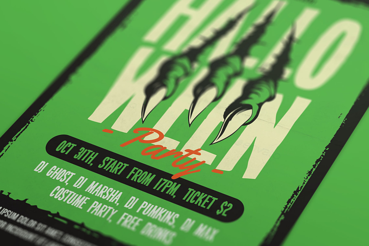 Halloween Flyer, a Flyer Template by Graphr (Photo 2 of 3)