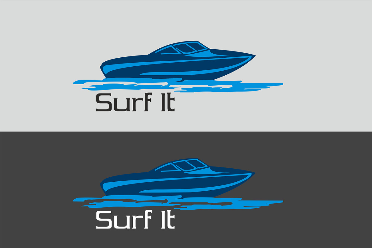 Surf It Logo Template, a Branding & Logo Template by Raj Shop (Photo 4 of 5)
