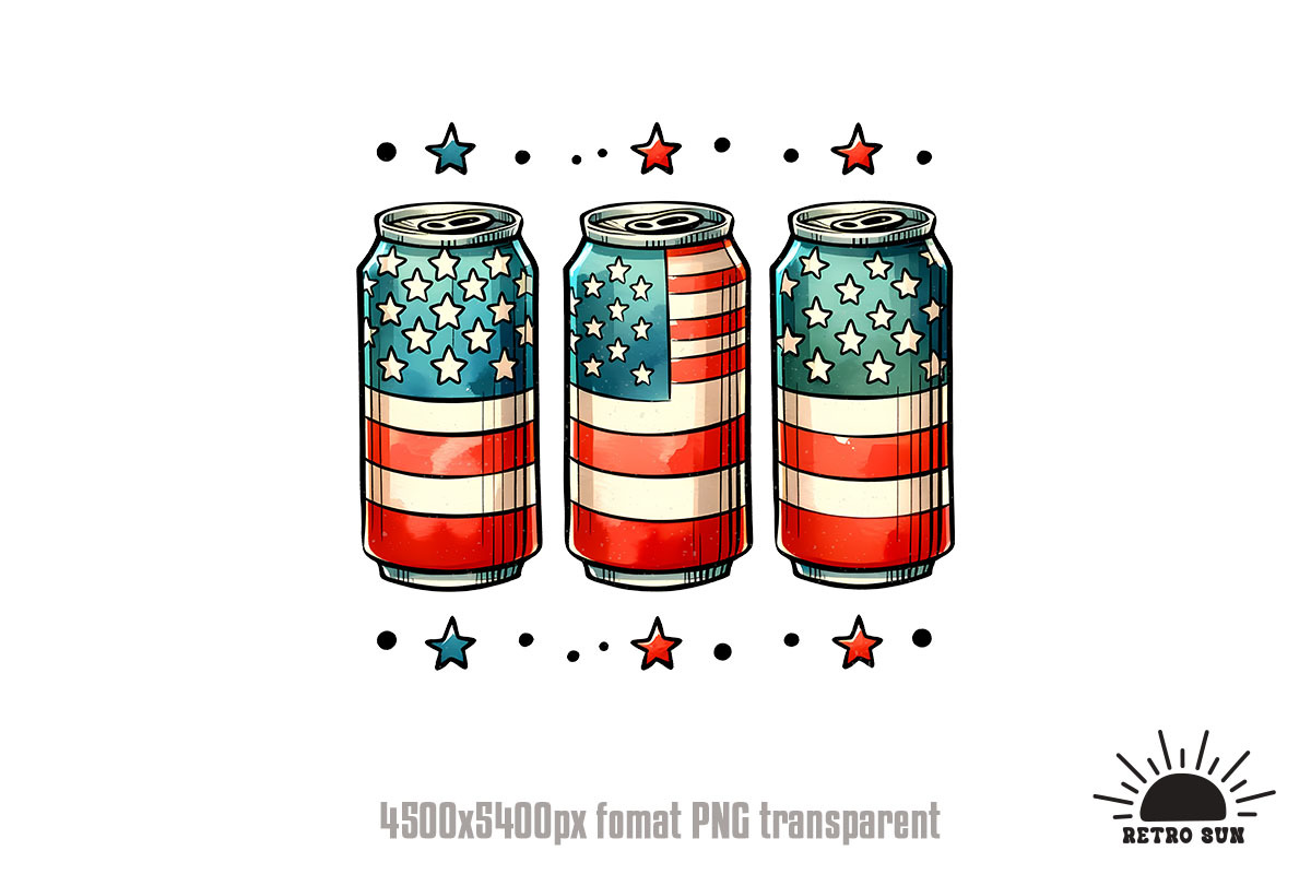 Retro Vintage 4th of July, an Object Graphic by GlitterCraft (Photo 12 of 21)