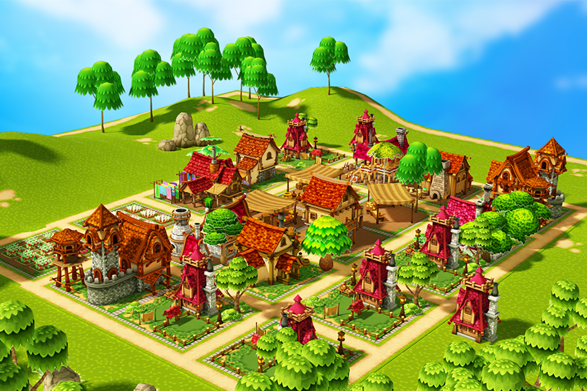 Medieval Town, an Architecture 3D Model by Souchenki (Photo 9 of 15)