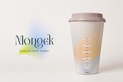 Mongek Typeface, a Sans Serif Font by alit design (Thumbnail 2 of 16)