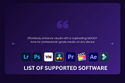 Moody Lightroom Presets & Luts, a Preset Add-On by presetsroom (Thumbnail 2 of 13)