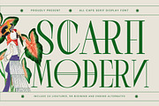 Scarfi Modern All Caps Serif, a Serif Font by timelesstype.co (Thumbnail 1 of 20)
