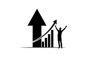 50 Business Growth Success Icons Bun, an Illustration by Designer_Momina (Thumbnail 40 of 51)