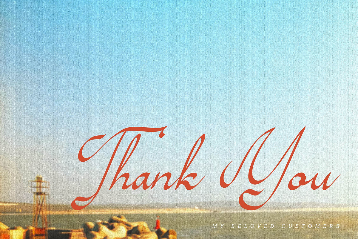 Billy Jong | Retro Script Font, a Font by gracetype_studio (Photo 14 of 14)