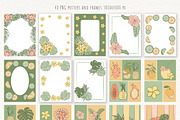 Tropical Posters & Frames Collection, a Decorative Illustration by Mari_Caliart (Thumbnail 2 of 8)