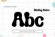 Blobby retro, a Slab Serif Font by Wow Magic (Thumbnail 2 of 3)