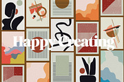 Mid-Century Posters & Retro Shapes 3, a Graphic by LEROY Design (Thumbnail 8 of 8)