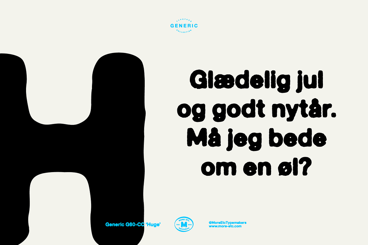 Generic G60-CC 'Huge', a Sans Serif Font by More Etc. Studios (Photo 7 of 8)