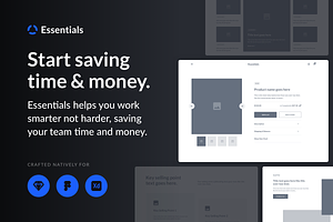 Essentials Wireframe Kit