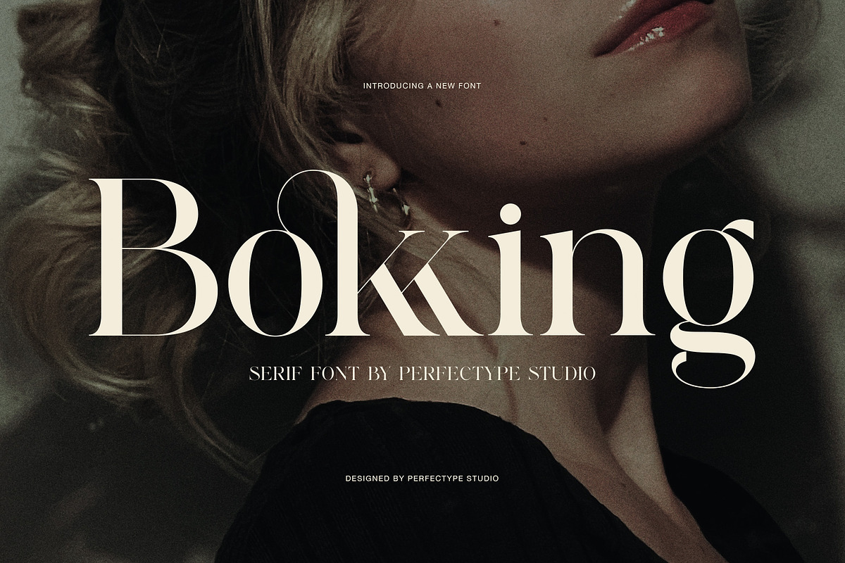 Bokking Elegant Serif Font, a Serif Font by Perfectype (Photo 1 of 8)